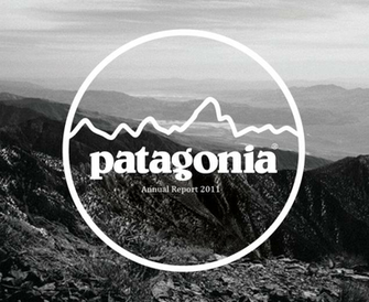 Patagonia Trend For White Outline Logos With Atmospheric