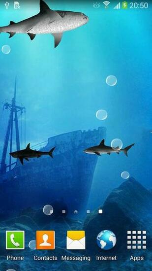 3d Sharks Live Wallpaper Lite Android Apps Und Tests Androidpit