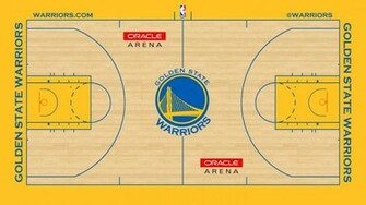 Golden State Warriors Nba Basketball Player Court Wallpaper