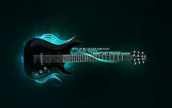 Play My Guitar Tab Neon HD Wallpaper The Database