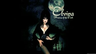 Elvira Mistress Of The Dark Widescreen Wallpaper