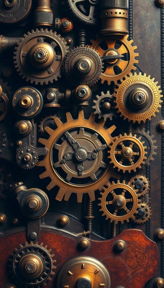 Steampunk Phone Wallpaper