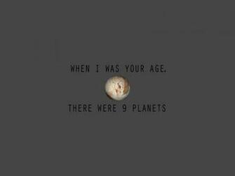 Planets Funny Pluto Space HD Desktop Wallpaper