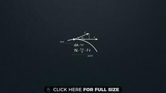 Physics Equation Wallpaper Desktop Minimalist
