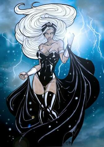 Comics Forever Storm Artwork By Matthew Skipworth