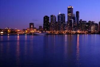 Chicago Skyline Desktop Wallpaper S D300 Tamron