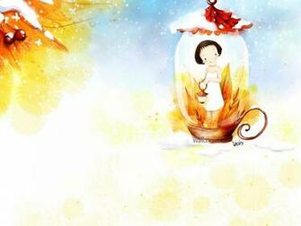 Cartoon Cute Fairy Girl No Desktop Wallpaper Wallcoo Net