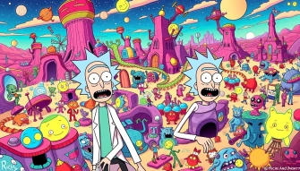 Supreme Rick And Morty Wallpaper