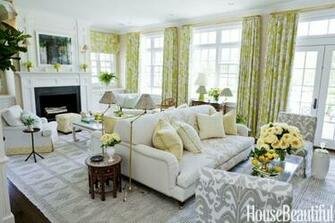 In The Family Room A Custom Two Sided Sofa Defines Separate Seating