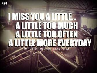 My Long Distance Love I Miss You A Little Too Much Wallpaper