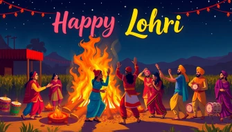 Happy Lohri Wallpaper