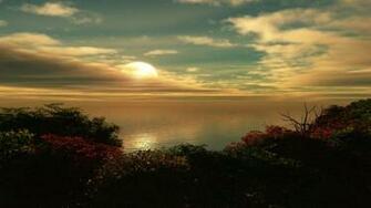 HD Beautiful Sunset 3d Windows Wallpaper