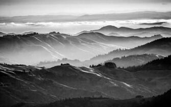Misty Mountains Wallpaper Nature