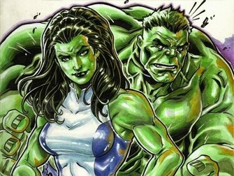 She Hulk And The Wallpaper Wallpaperesque
