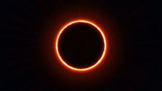 8k Wallpaper Eclipses Art Galaxy