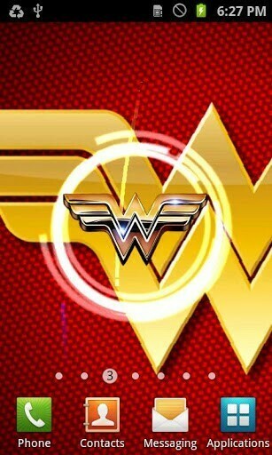 Bigger Wonder Woman Live Wallpaper For Android Screenshot