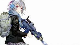 Anime Military Headphones Backpacks School Uniform