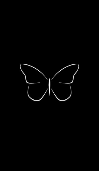 Jack Carbone On Butterflies Black Wallpaper Cute