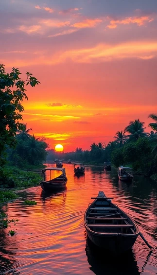 Mekong Delta Wallpaper