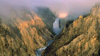 In Yellowstone National Park HD Wallpaper