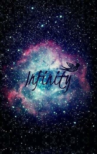 Galaxy Infinity Pink Blue iPhone Background Cosmo Stars Galaxies