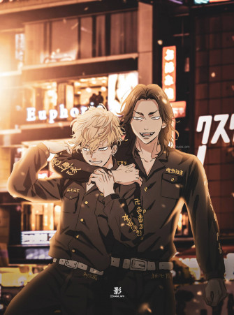 Ladda Ner Chifuyuoch Baji Fr N Tokyo Revengers Wallpaper