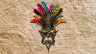Digital Art Feathers Animals Horns Wallpaper Gallery