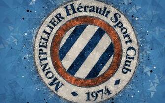 Wallpaper Montpellier Hsc 4k Geometric Art French