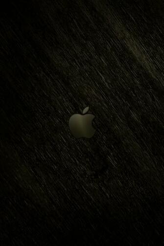 iPhone I Dark Apple Retina 3gs Wallpaper