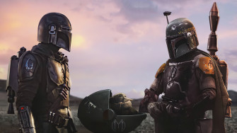 Baby Yoda Boba Fett Star Wars The Mandalorian Character Wallpaper