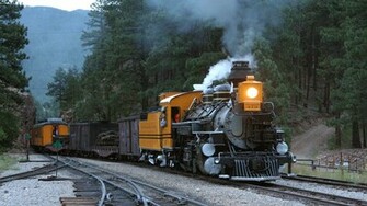 Trains Locomotives Steam Widescreen Narrow Gauge