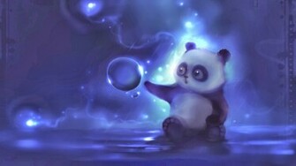 Cute Little Panda Animal HD Wallpaper