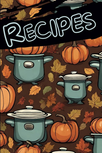 Blank Recipe Journal Notebook Lined S Durable Gloss