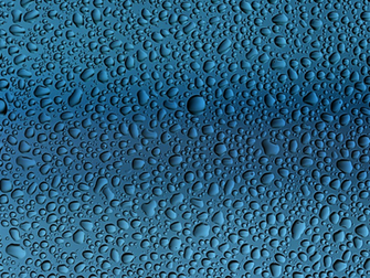 Smokey Blue Water Drops Wallpaper Green The