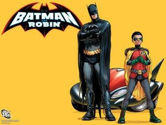 The New Batman And Robin Wallpaper