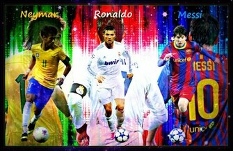 Ronaldo Messi Neymar By Marajade3171