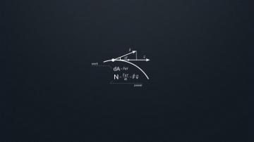 Physics Minimalist Wallpaper Top