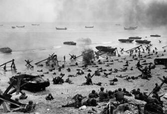 Day Omaha Beach HD Wallpaper