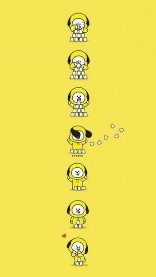 Bts Bt21 Wallpaper Chimmy Pls Make Sure To Follow Me Before