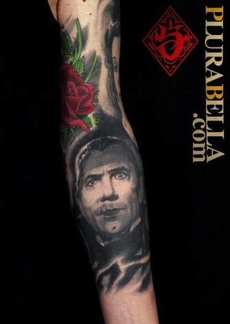 Pin Bela Lugosi Dracula Tattoo