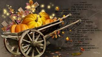 Harvest Wagon Wallpaper