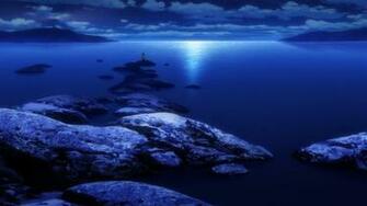 Night Ocean Wallpaper