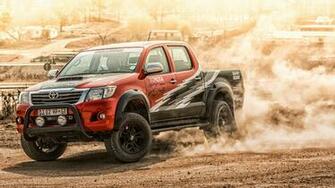 Toyota Hilux Truck Off Road Volcano Eruption Lava HD Wallpaper Gallery