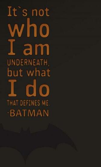 Batman Quotes Typography Begins The Dark