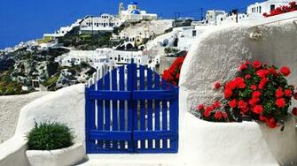 Greece Wallpaper Santorini HD