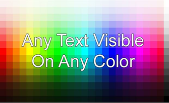 Make Any Text Visible On Color Background Technoarea