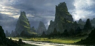 Imaginative Fantasy Landscapes Landscape Wallpaper