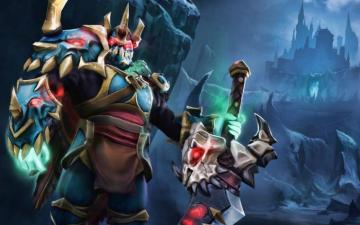 Wallpaper Wraith King 4k Artwork Dota Monster