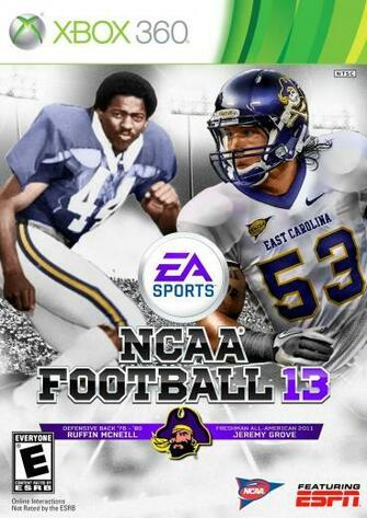 Ncaa Football Game Ruffin Mcneill And Jeremy Grove Cover HD