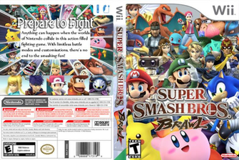 Smash Bros Brawl Custom Cover By Starfireespo